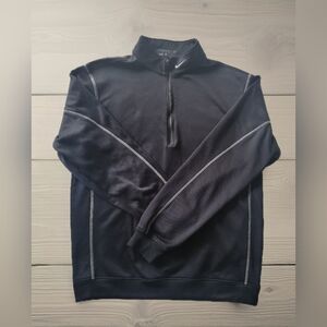 Nike Golf Thermafit 1/4 Zip Collar Logo Pullover Sweater Sz S